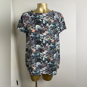 AllSaints Spitalfields $139 Italian Airy Bonanza Floral Top 6